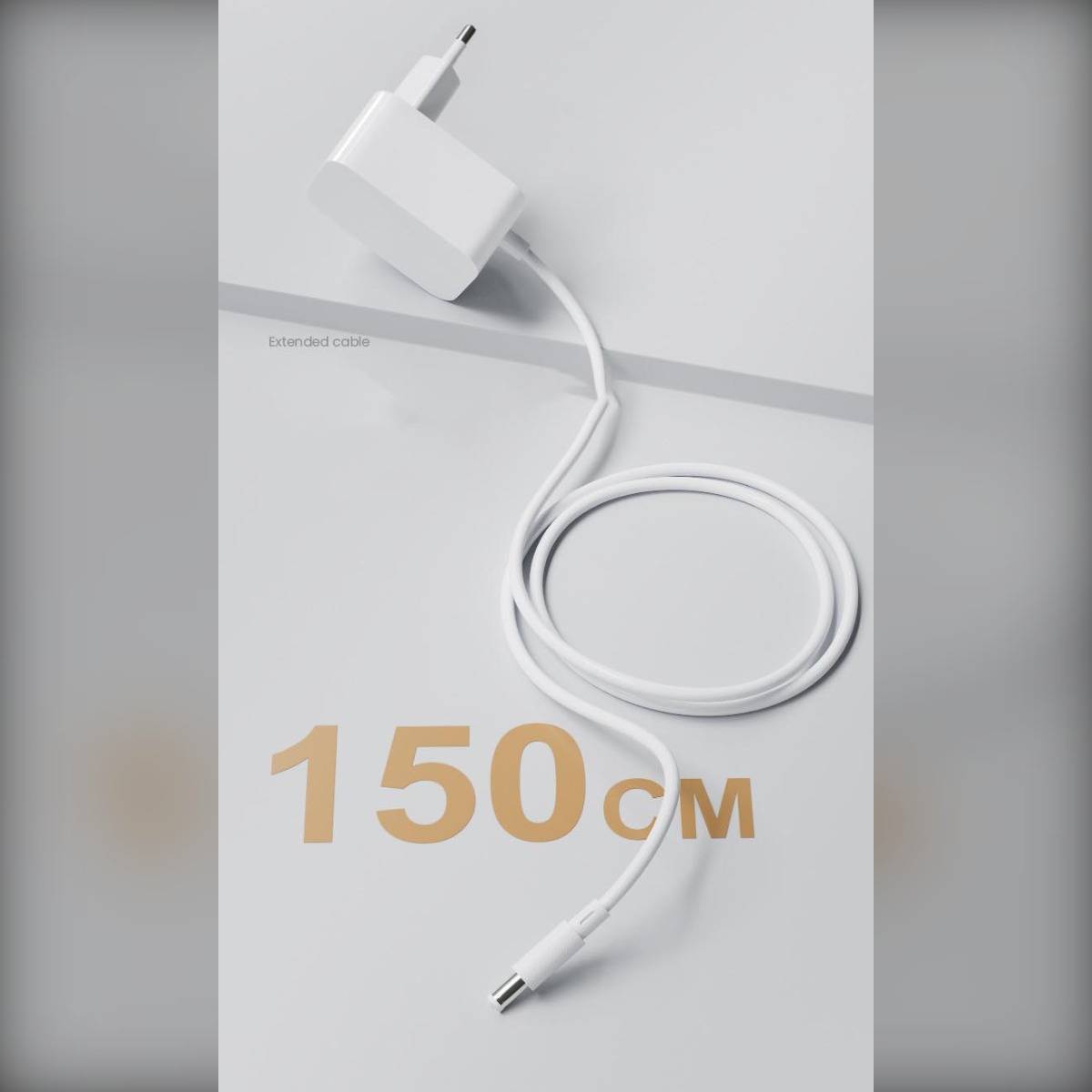 12V 1A EU-Stecker DC-Netzteil 3.5x1.35mm — Kompaktes hocheffizientes AC-DC-Ladegerät für LED, Router, CCTV Black