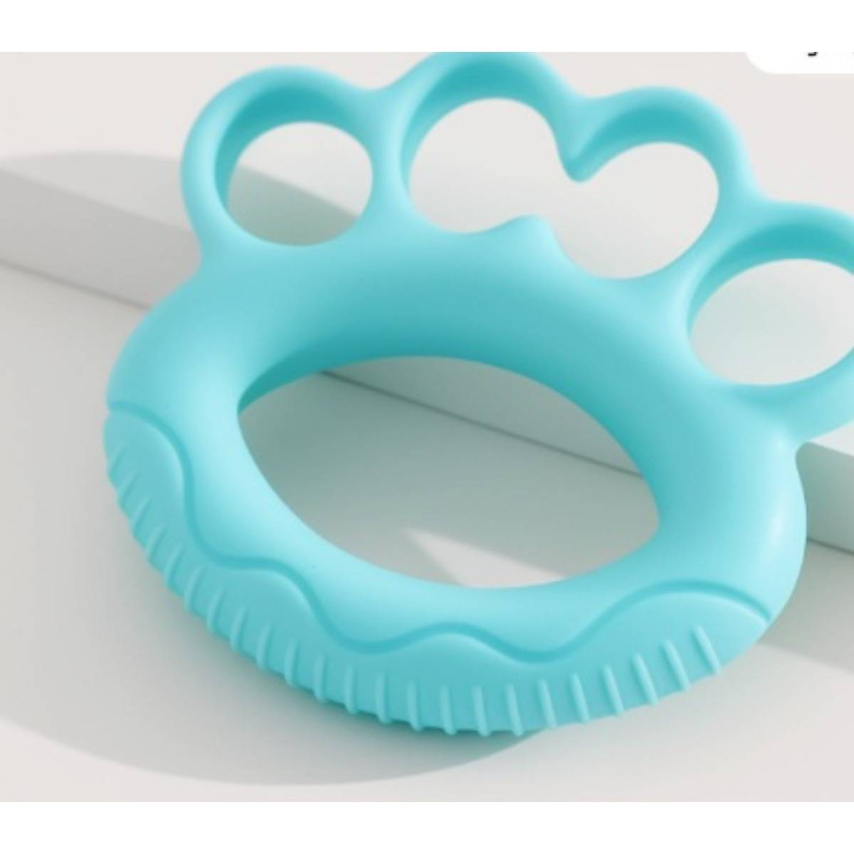 Sechsteiliges Silikon-Handgriff-Set (Netzbeutelverpackung) – Grifftrainer mit Widerstandsringen und Noppenmassageball für Rehabilitation und Yoga
