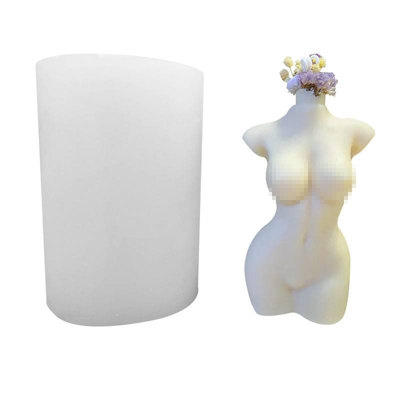 Silikonform Kerzenform Frauenkörper 11 cm