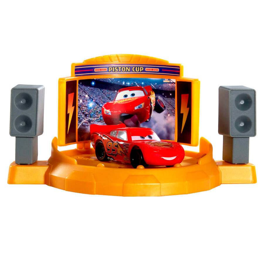 Spielzeugausstellung von Lightning McQueen auf der 
