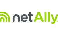 netAlly-Logo mit grünem Signalwellen-Symbol und dem Wort „netAlly" in grauer und grüner Schrift auf weißem Hintergrund