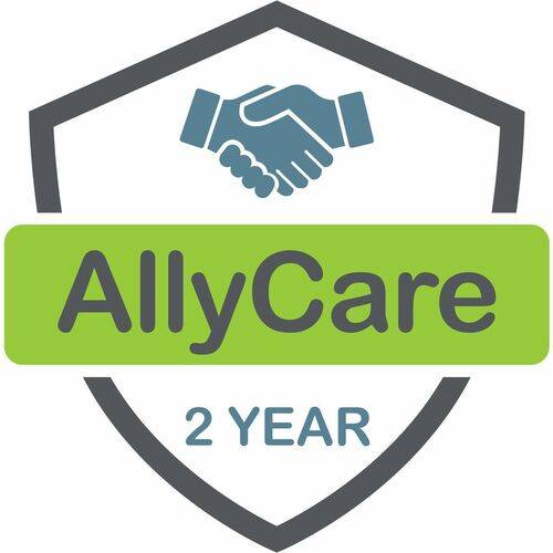 AllyCare 2-Jahres-Garantie-Abzeichen mit Handschlag-Symbol in einem Schild