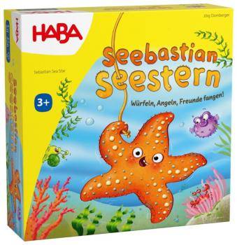 Schachtelbild des Kinderspiels „Sebastian Seestern