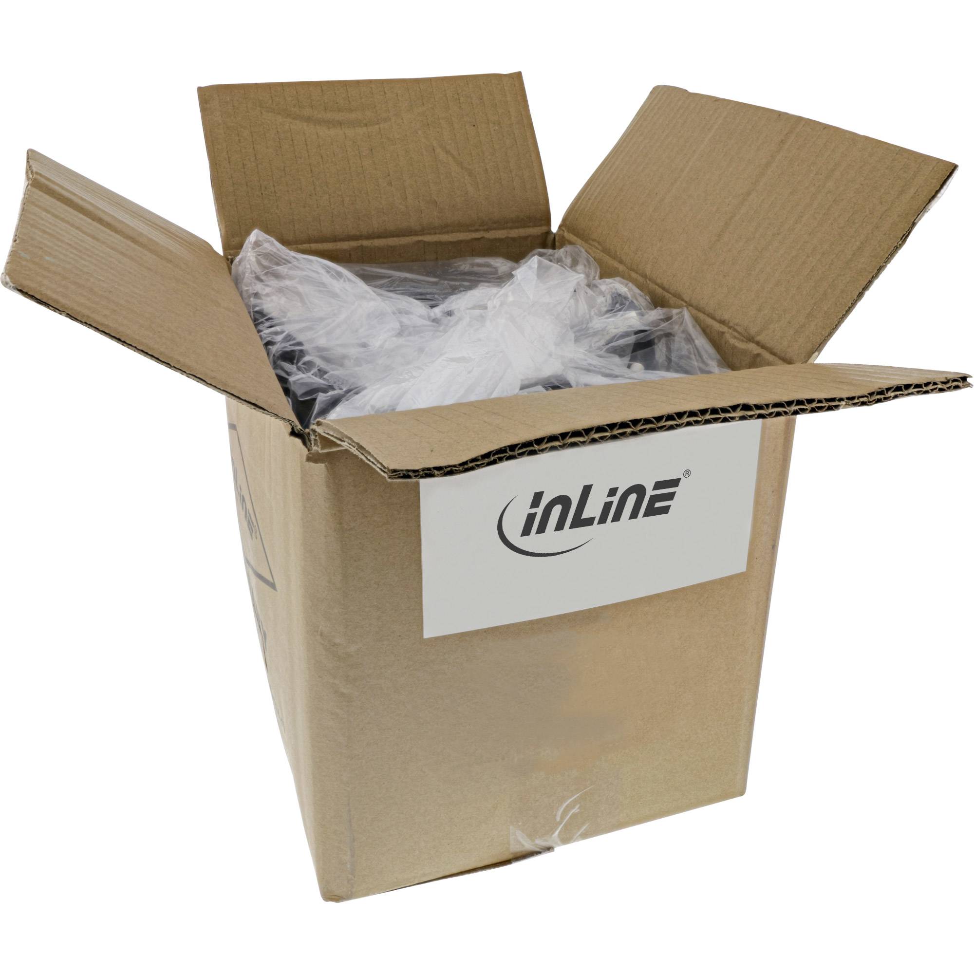 Offene Kartonversandbox mit 