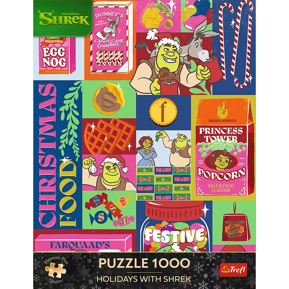 Trefl, Shrek, 1000 Teile Premium Plus Puzzle