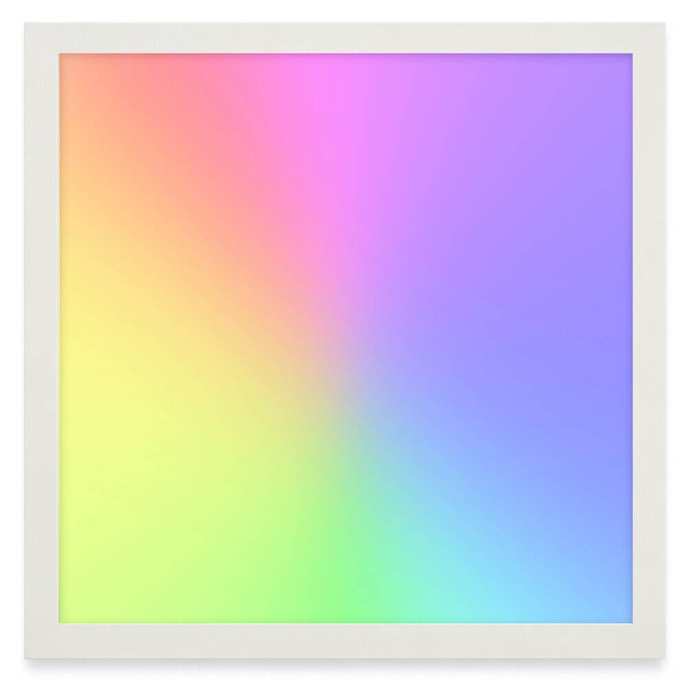 LED Universum Backlit LED Panel Einlegeleuchte 62x62cm RGB+CCT 40W 3000-6000K 4800lm UGR≤22 CRI>80 mit Milight Controller ohne FFB
