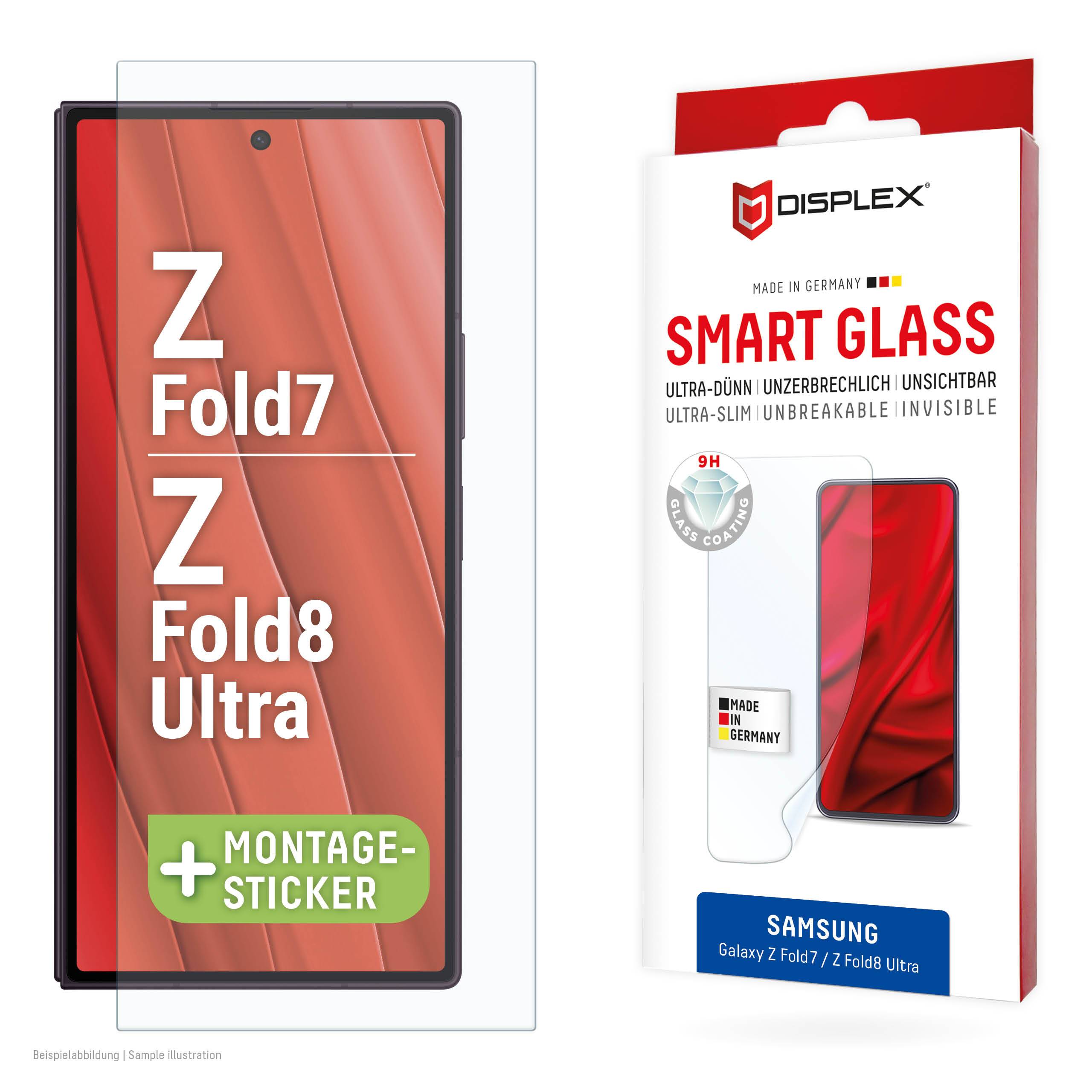 DISPLEX Smart Glass für Samsung Z Flip7 Ultra/Z Flip8 Ultra