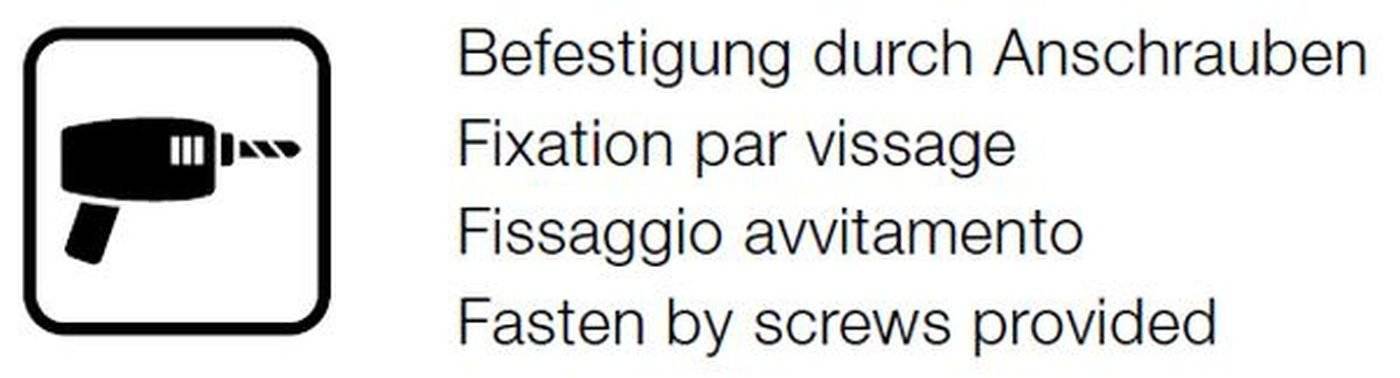 spirella Doppel Zahnputzbecher Zahnbürstenhalter Nyo Edelstahl zur Wandbefestigung - Kleben oder Bohren