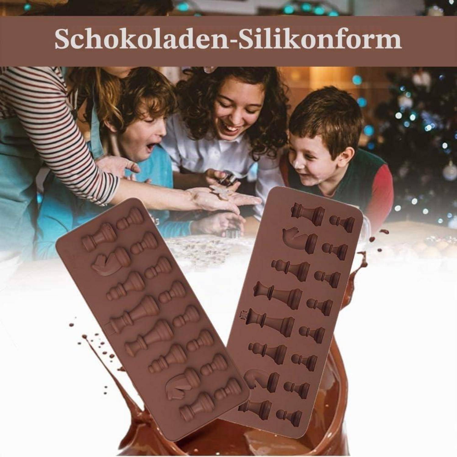 Werbebild einer „Schokoladen-Silikonform