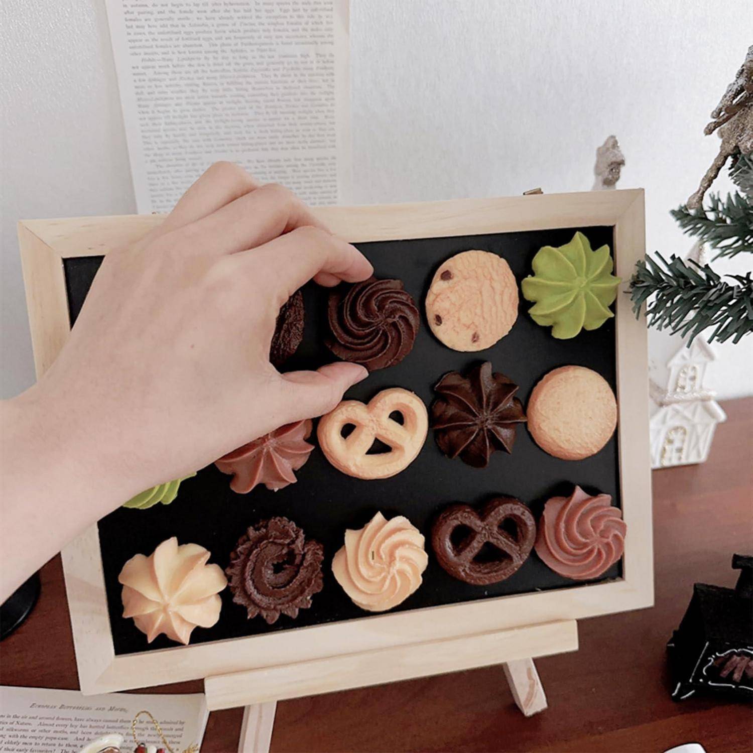 Silikonformen Set 7-teilig für Kekse, Donuts, Schokolade