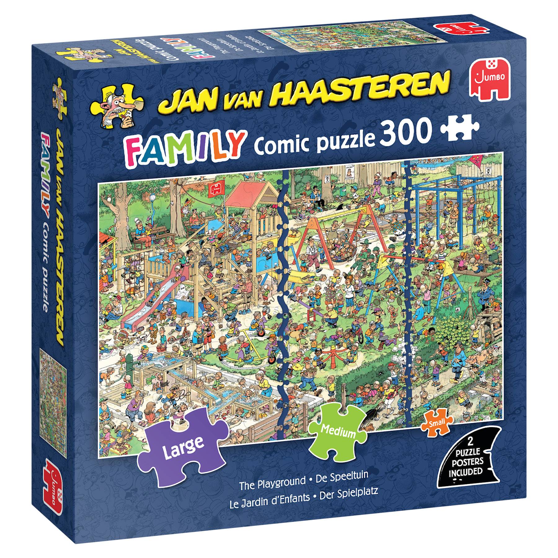 Jan van Haasteren Family - Der Spielplatz - 300 Teile Puzzles