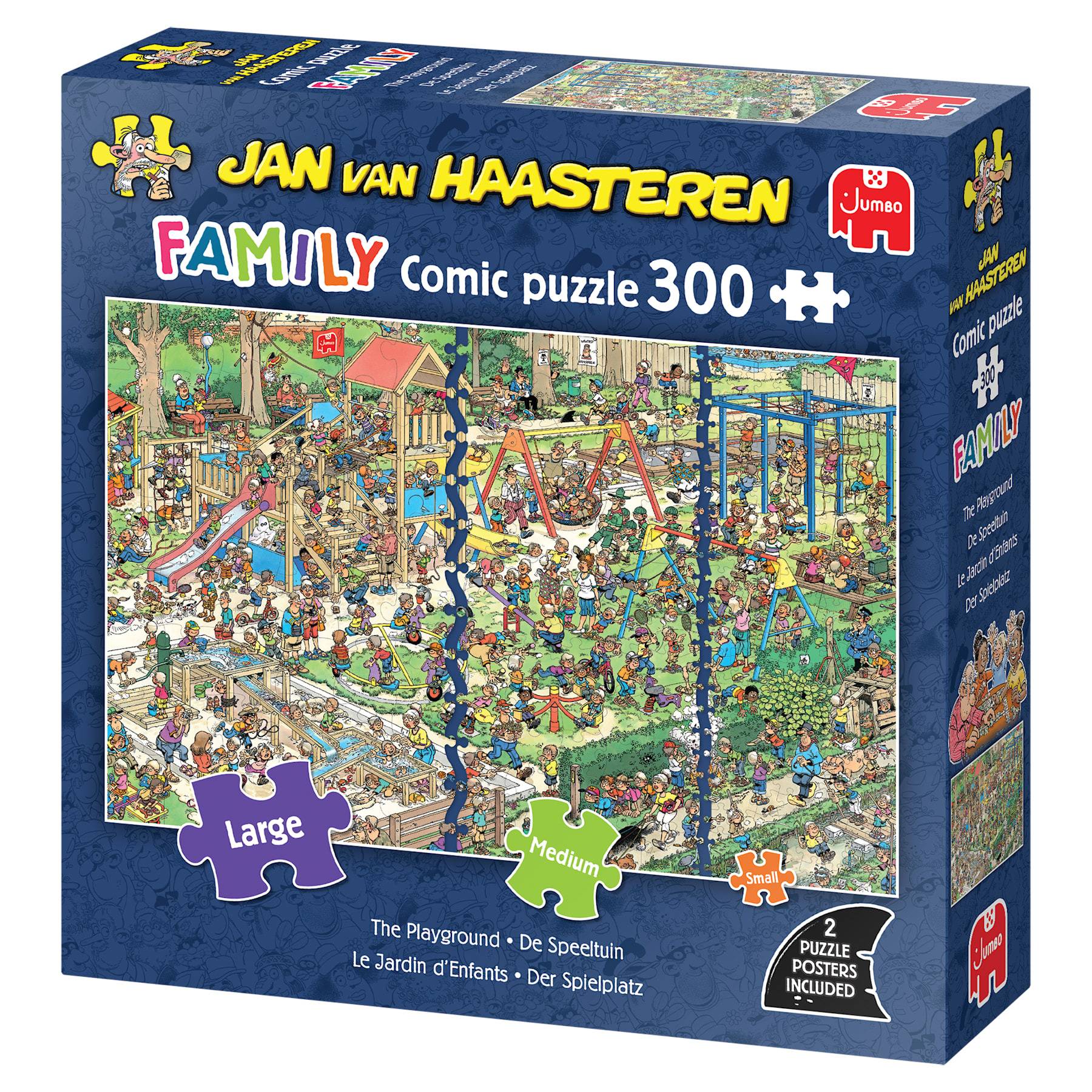 Jan van Haasteren Family - Der Spielplatz - 300 Teile Puzzles