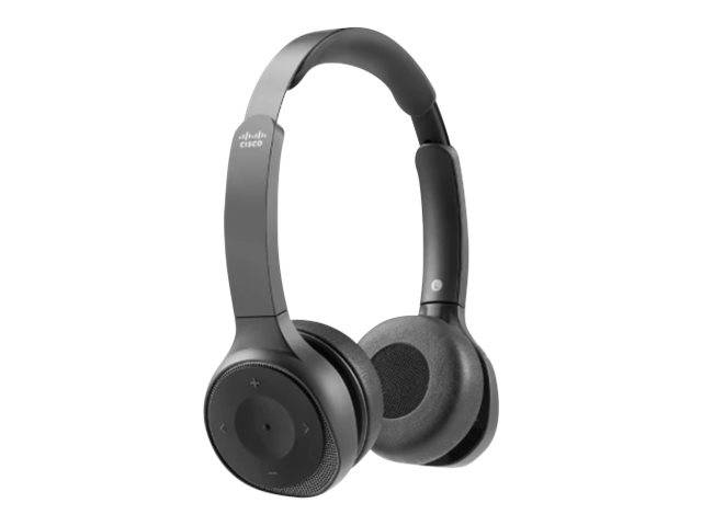 Schwarze Over-Ear-Wireless-Kopfhörer mit gepolsterten Ohrmuscheln und Kopfbügel, dargestellt vor einfachem weißem Hintergrund.