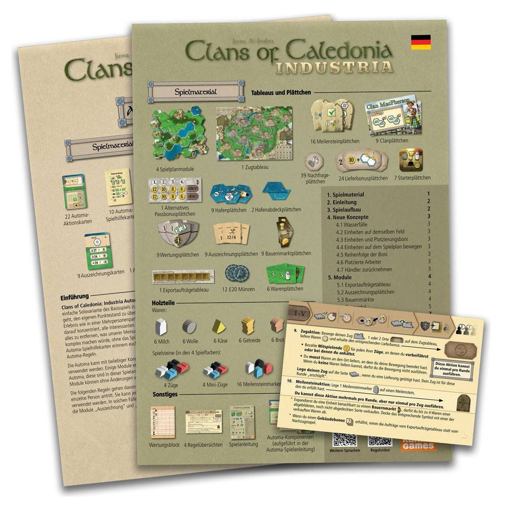 Karma Games Sprachpaket für Clans of Caledonia Industria - Deutsch