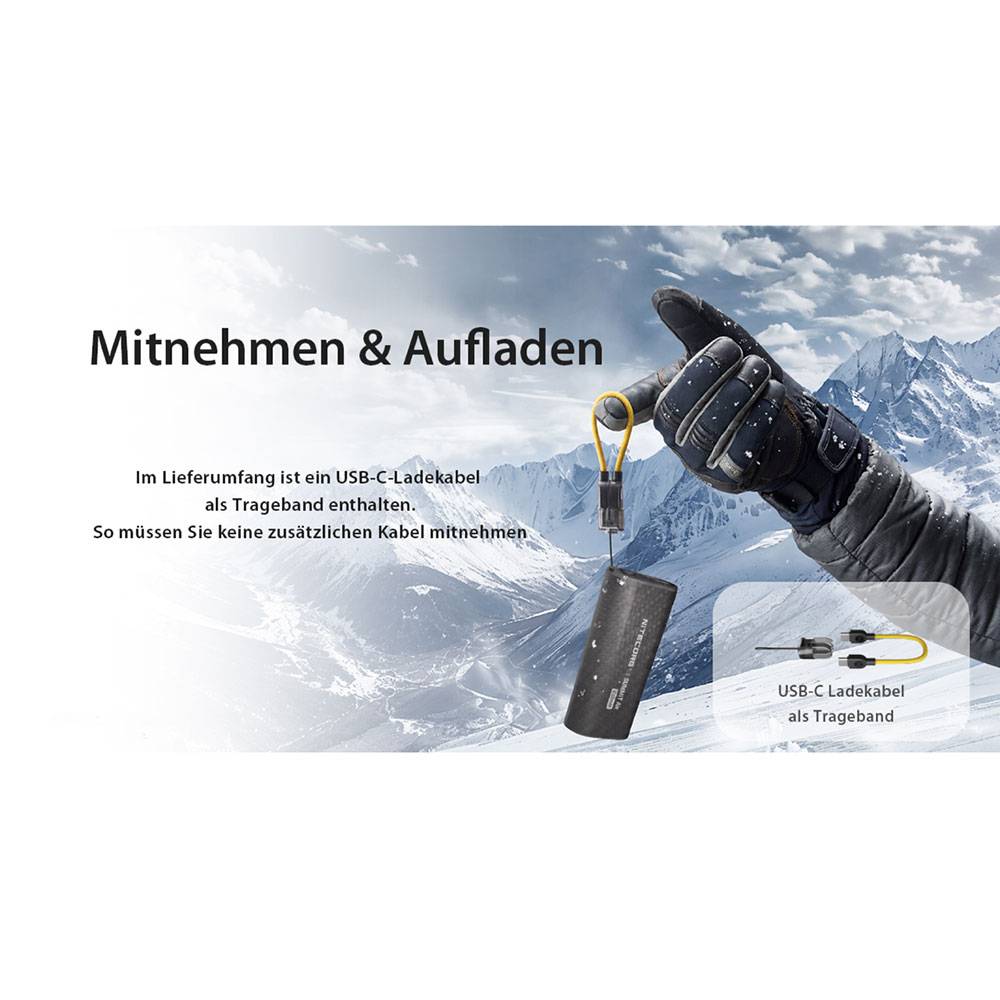 Nitecore SUMMIT Air Powerbank 8.000mAh - Schwarz