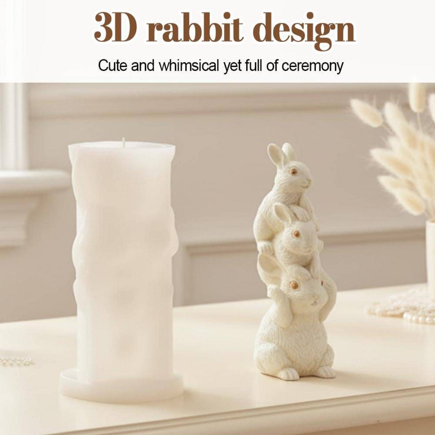 Anzeige für „3D-Kaninchendesign