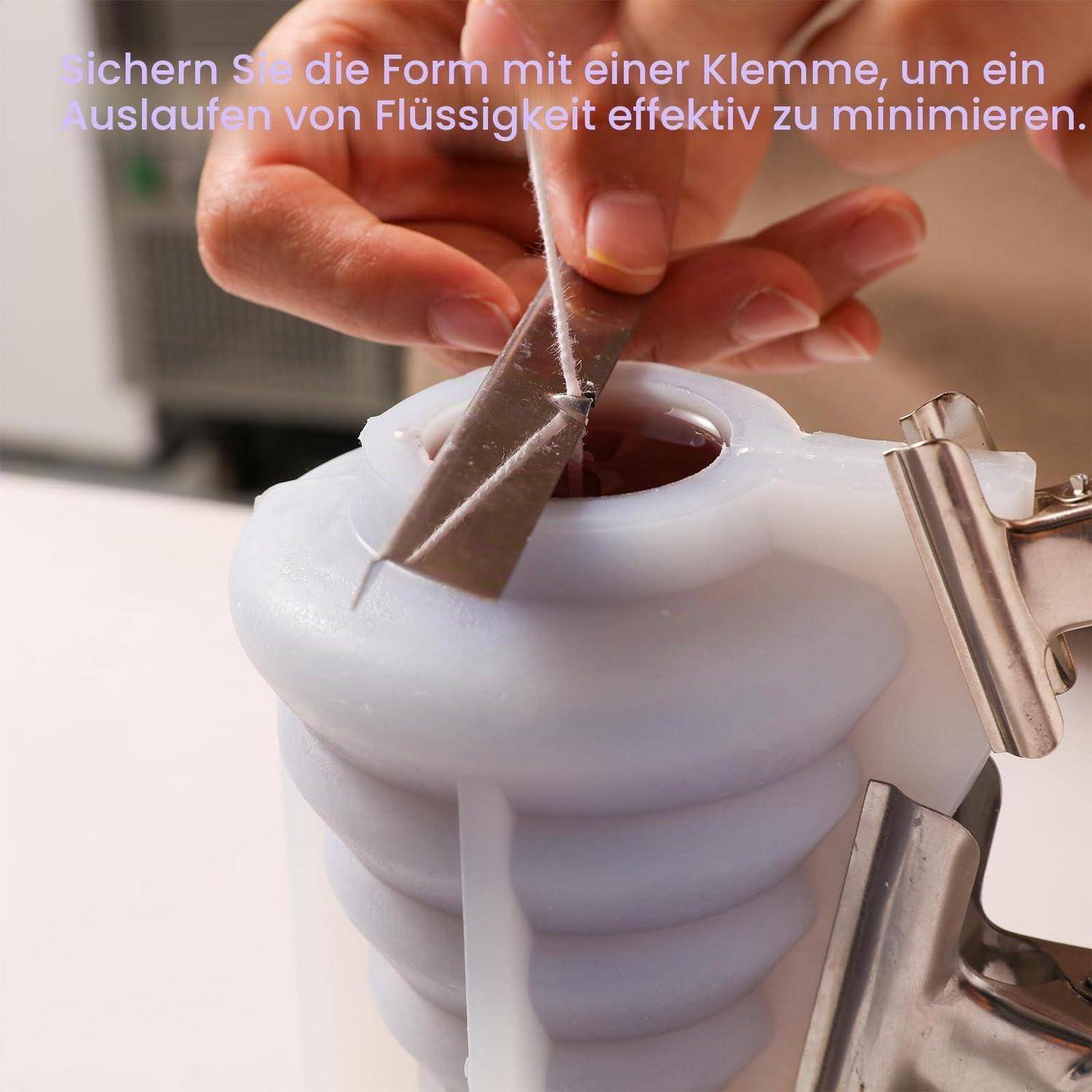 Silikonform Kerzenherstellung Weihnachtsbaum LZ0558