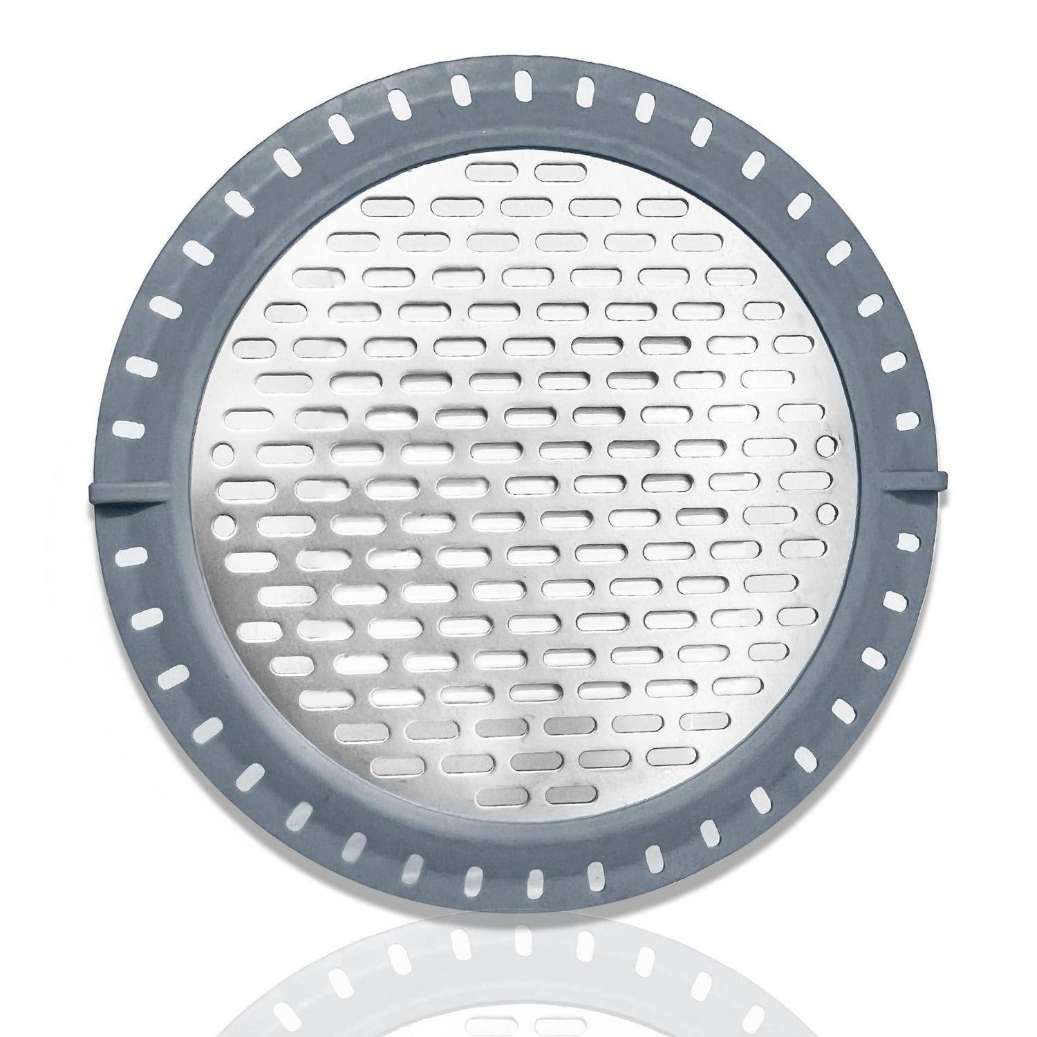 Abflusssieb Edelstahl 12,5cm für Dusche Wanne Küche