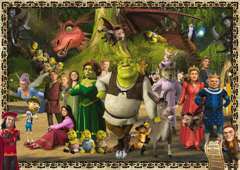 Ravensburger Shrek Evergreen 1000 Teile Puzzle