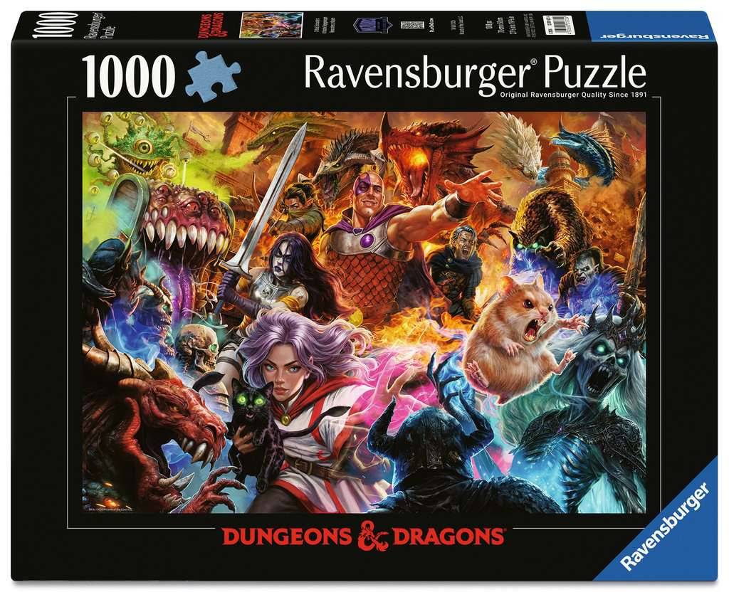 Ravensburger 1000er-Teile-Puzzle „Dungeons & Dragons