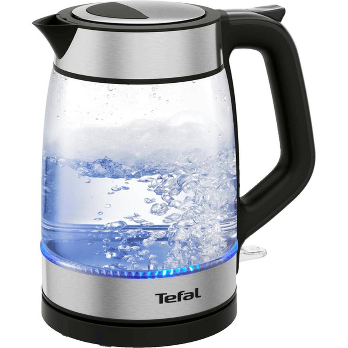 Tefal KI605830 Glas-Wasserkocher 1,7l transparent/silber