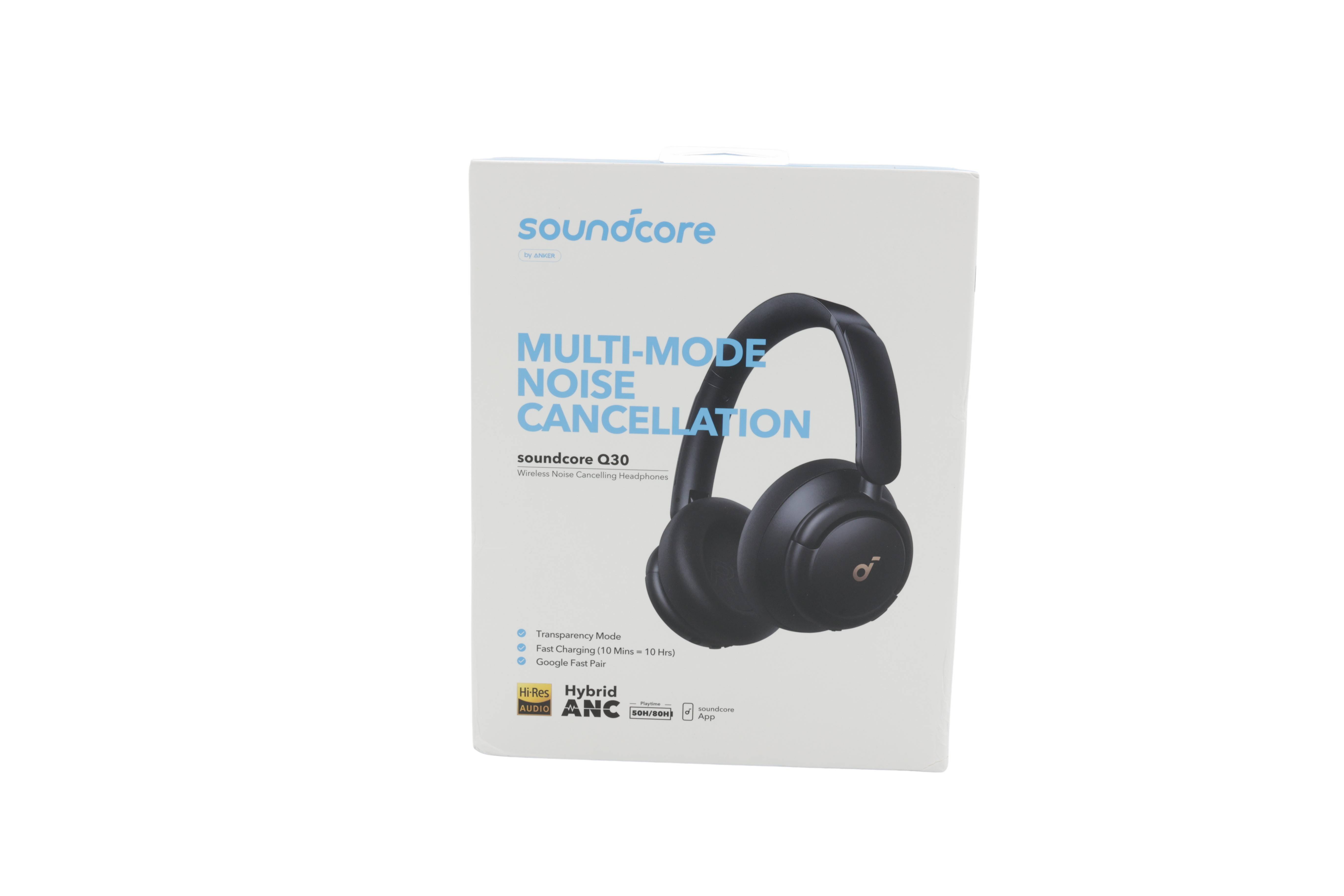 Soundcore Q30 kabellose Over-Ear-Kopfhörer Box mit „Multi-Mode Noise Cancellation