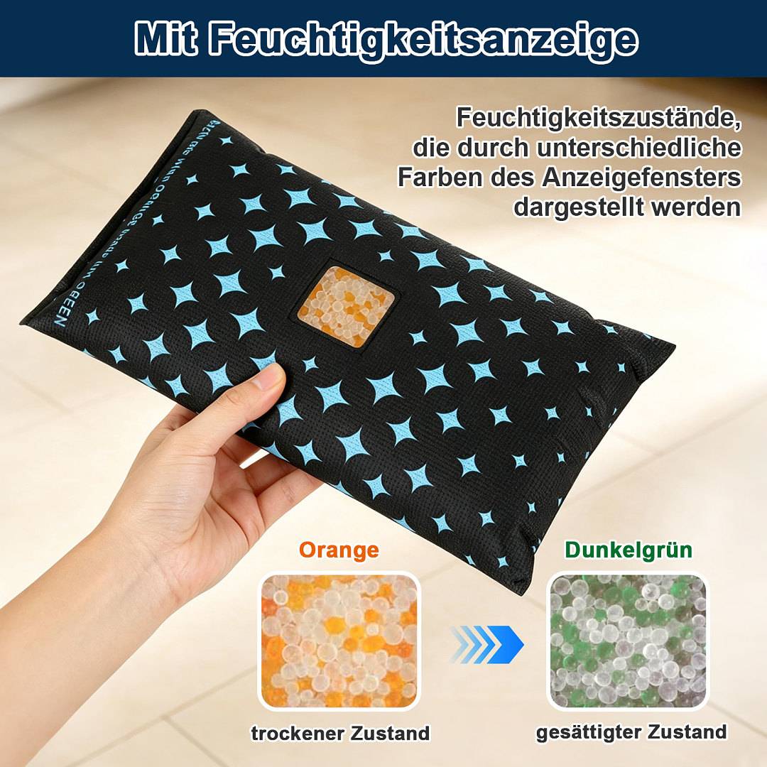 Luftentfeuchter Luftentfeuchter Auto 1200g X 2 wiederverwendbar mit Feuchtigkeitsanzeige