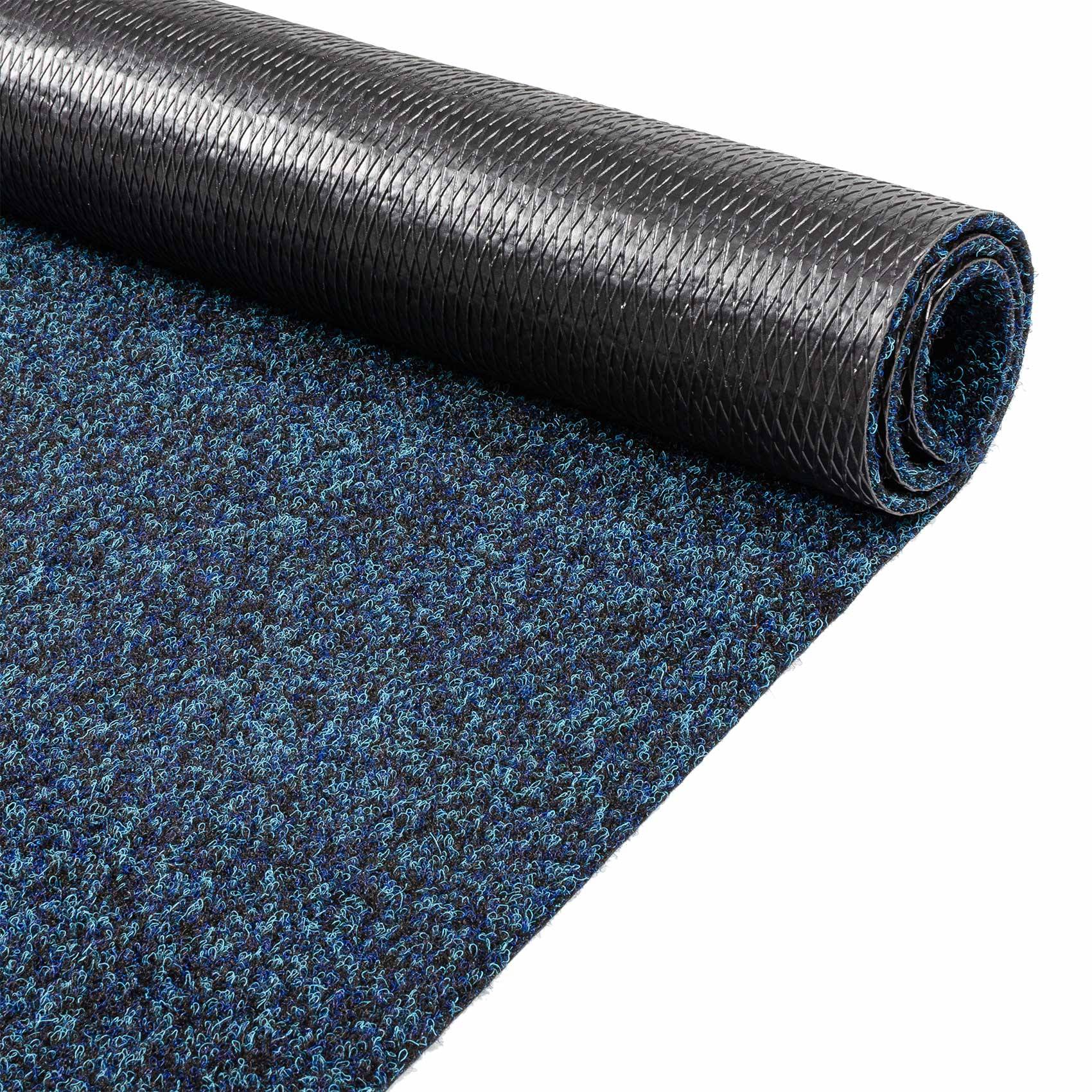 ANRO POET Läufer Blau 100 x 1000 cm Meterware Läufer fürs Wohnzimmer