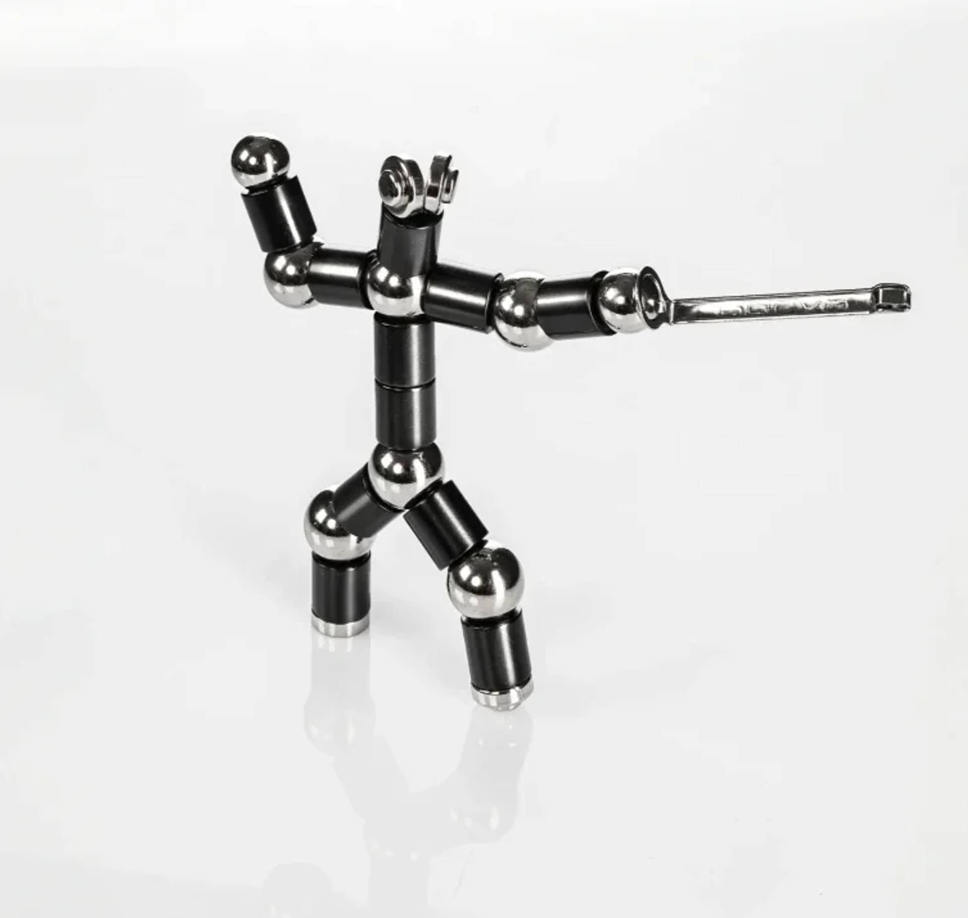 Magnetischer Kugelschreiber in der Farbe schwarz