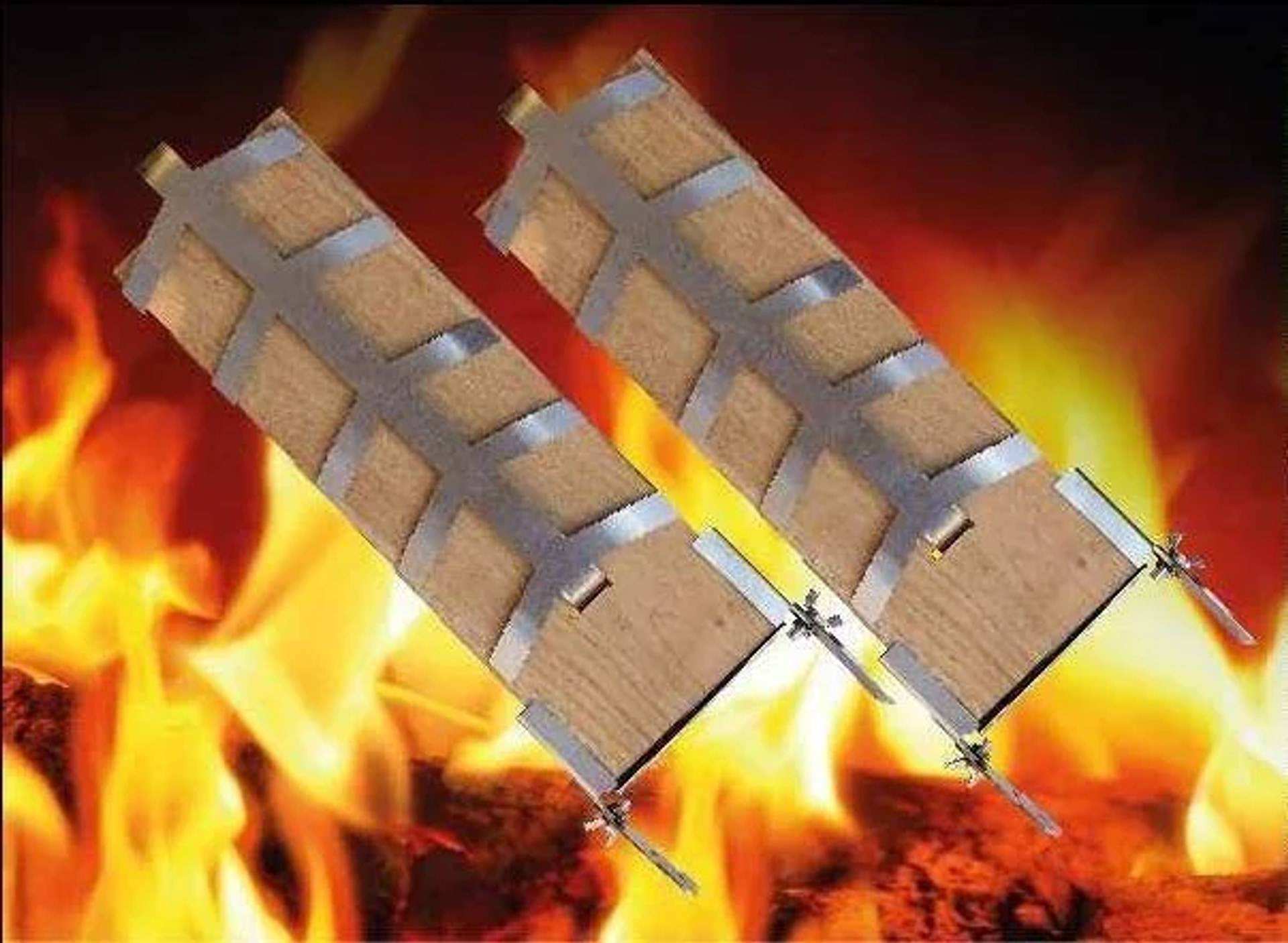 Flammlachs-Set 2-teilig