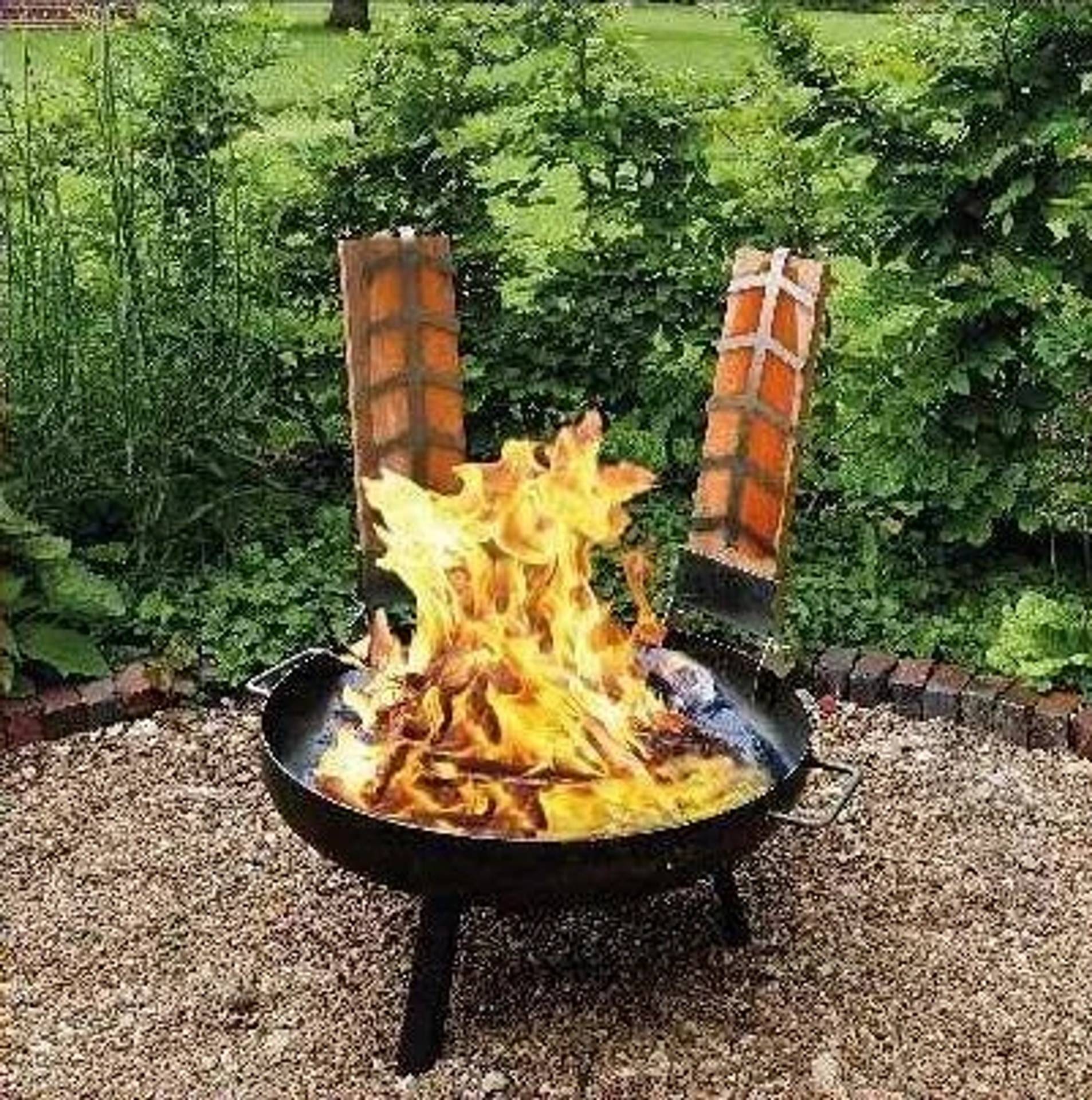 Flammlachs-Set 2-teilig