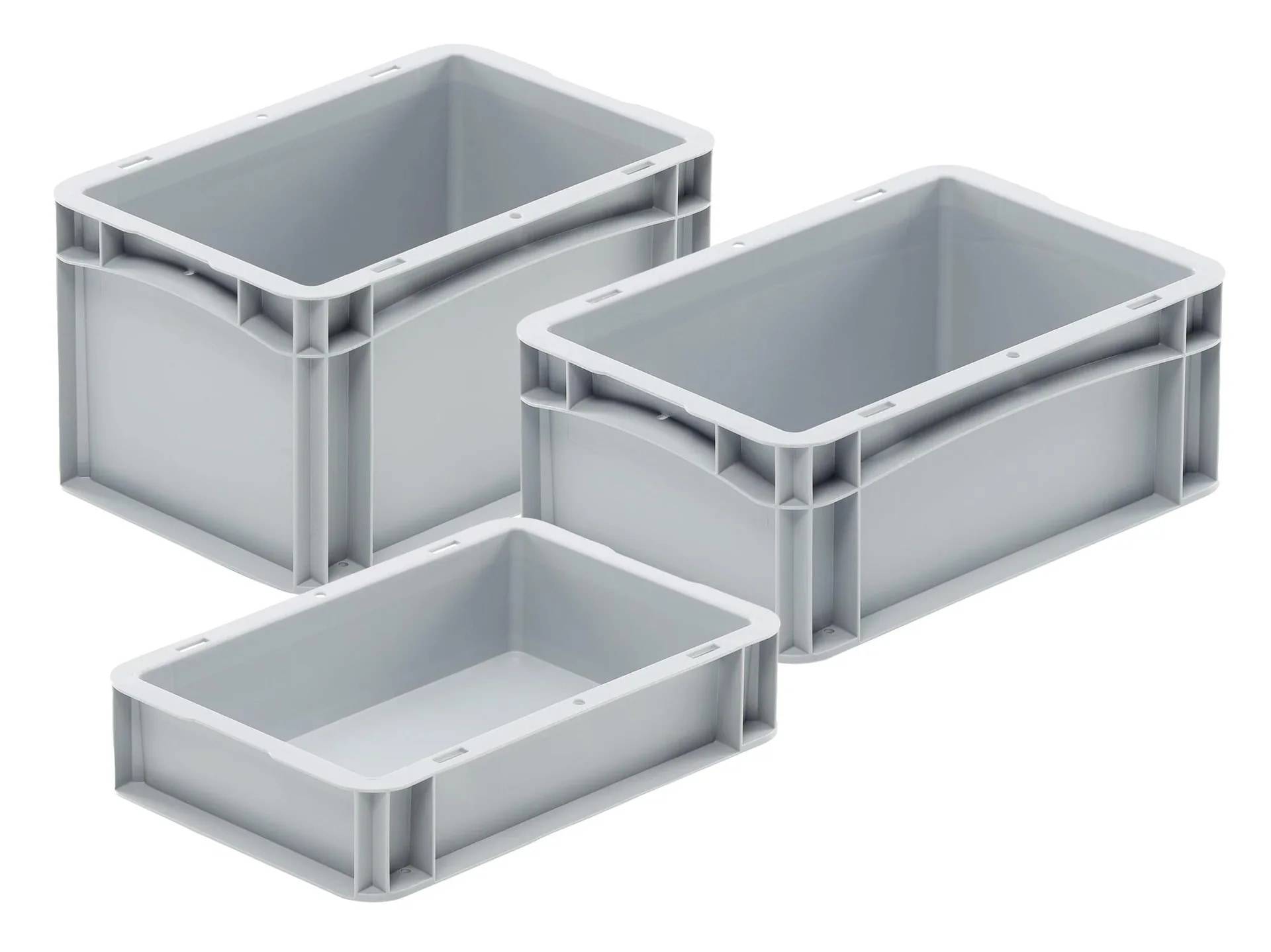 Eurobox 30x20x12 cm grau 5 1 l