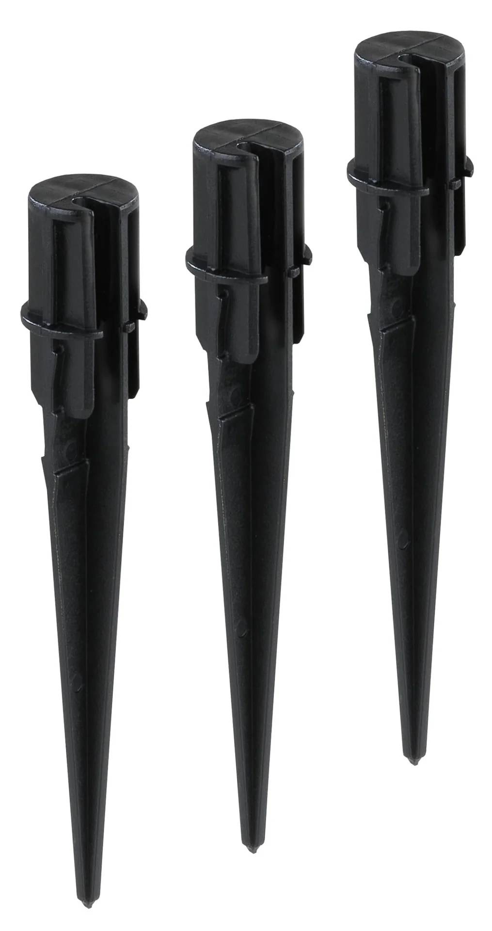 Bambus Solar Flammen Leuchte 3er-Set