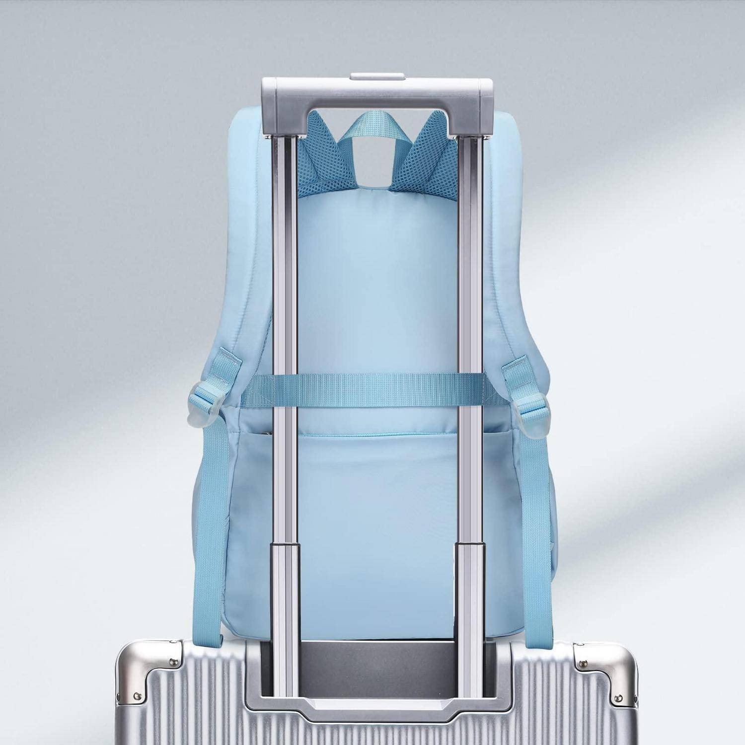 SUN EIGHT Schulrucksack 30L wasserabweisend Blau