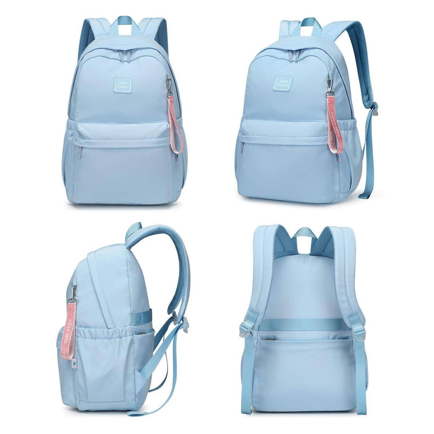SUN EIGHT Schulrucksack 30L wasserabweisend Blau