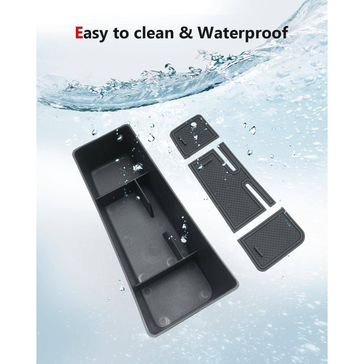 Mittelkonsole Organizer für Skoda Enyaq iV 2021-2025 ABS Kunststoff
