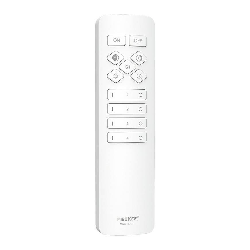 LED Fernbedienung 2,4GHz 4 Zonen dual white (CCT) *Milight/Miboxer* (w) Baumarkt & Garten Außen- &