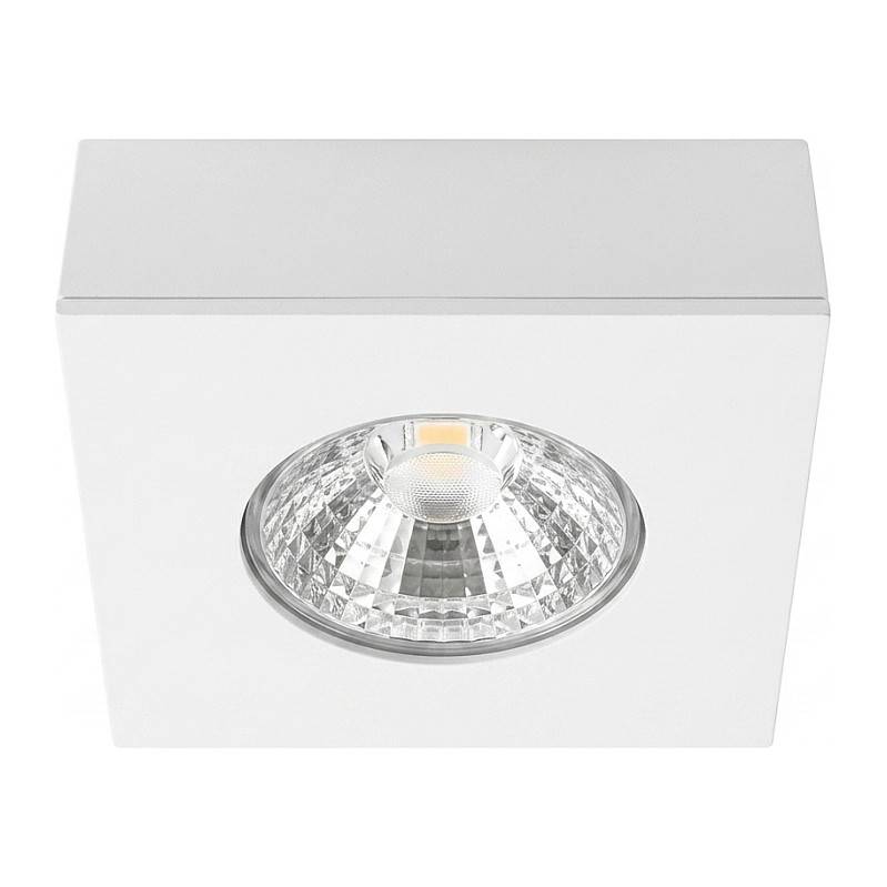 Synergy 21 LED Deckeneinbauspot Helios weiß, quadratisch, Aufputzrahmen Baumarkt & Garten Außen- &