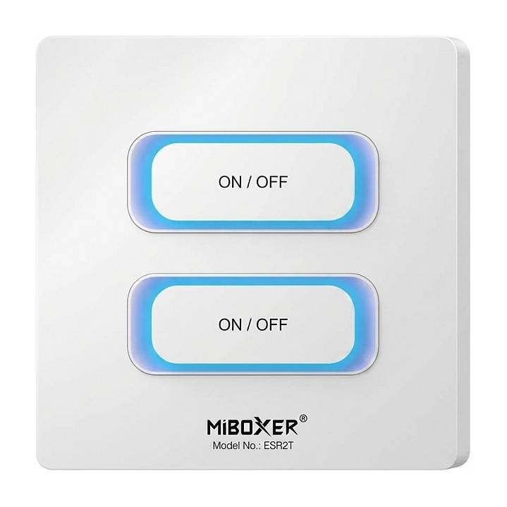 LED Fernbedienung 2 Gang Panel 2,4GHz Bewegungssensor + Dimm *Milight/Miboxer* (w) Baumarkt & Garten