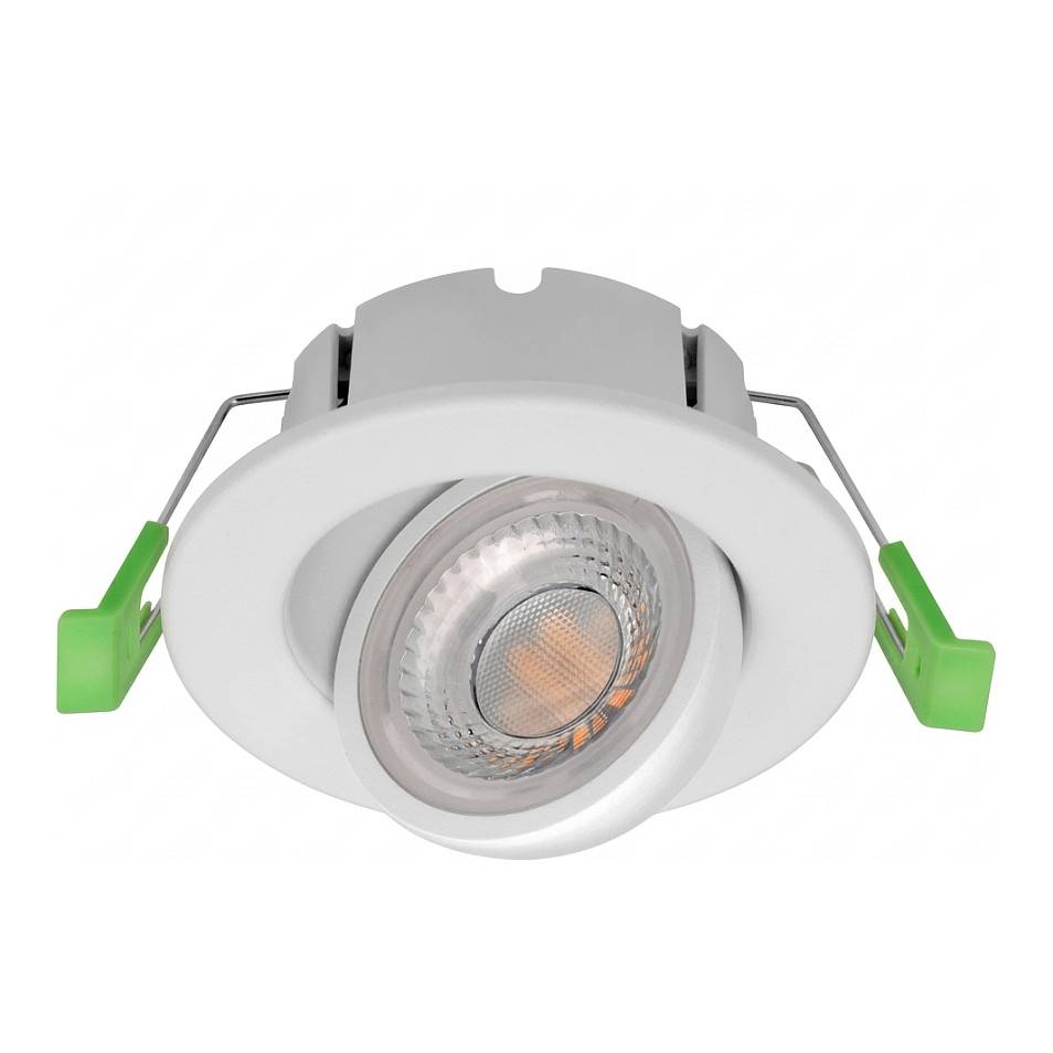 Synergy 21 LED Deckeneinbauspot Phos schwenkbar rund weiß CCT switchable Baumarkt & Garten Außen