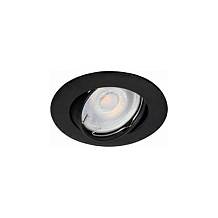 Synergy 21 LED Deckeneinbauspot Phos schwenkbar rund schwarz CCT switchable Baumarkt & Garten &