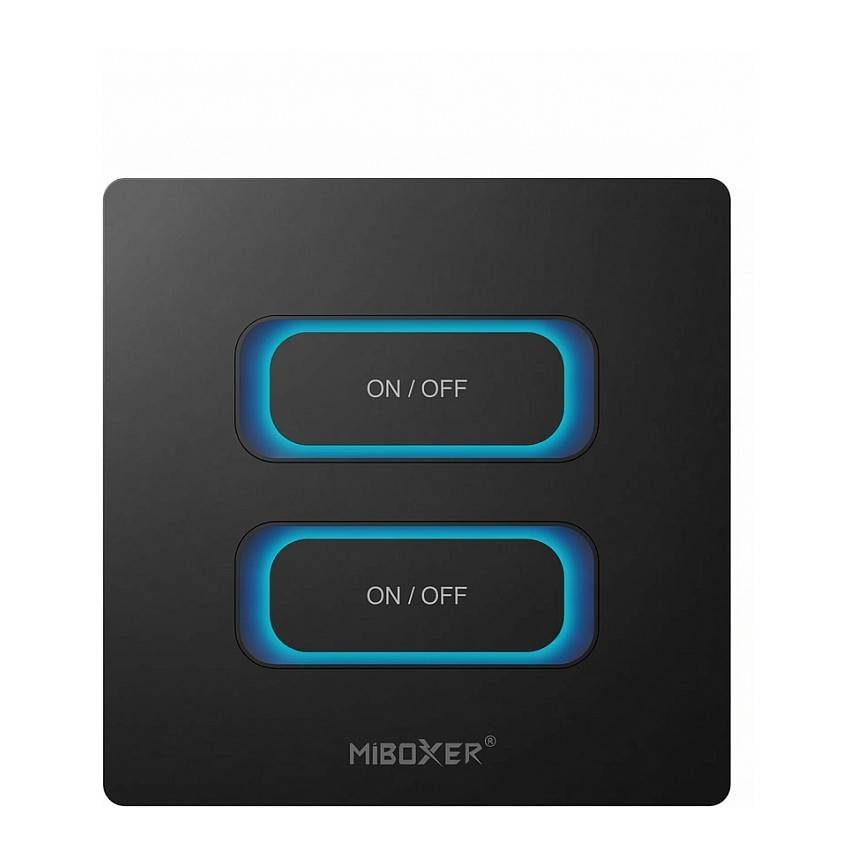 LED Fernbedienung 2 Gang Smart Switch 2,4GHz Bewegungssensor + Dimm *Milight/Miboxer* (b) Baumarkt &