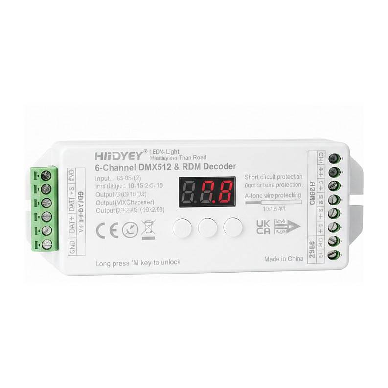 LED DMX 4-Kanal LED Controller DMX-Serie *Milight/Miboxer* Baumarkt & Garten Beleuchtung Außen- &
