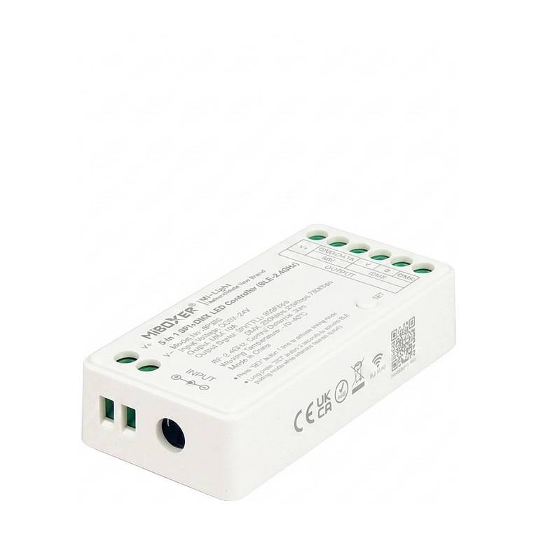 LED Controller Matter-Serie 5in1 (Single Colour/CCT/RGB/RGB-W/RGB+CCT) Matter Over WiFi+2.4GHz IP20