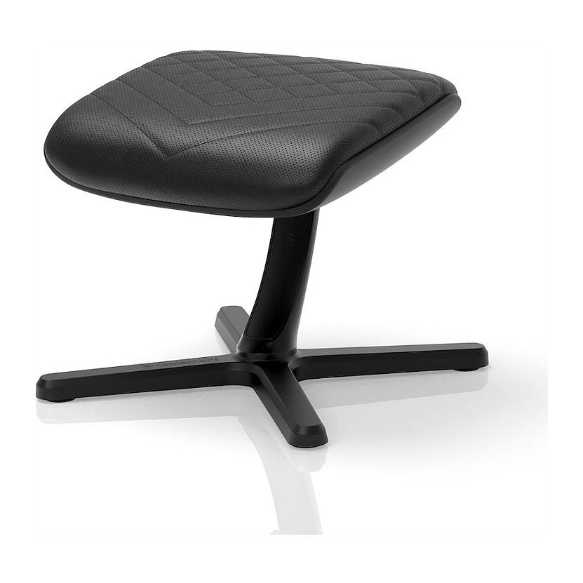 noblechairs Fußstütze 2 - PU Schwarz Gaming Gaming-Stühle