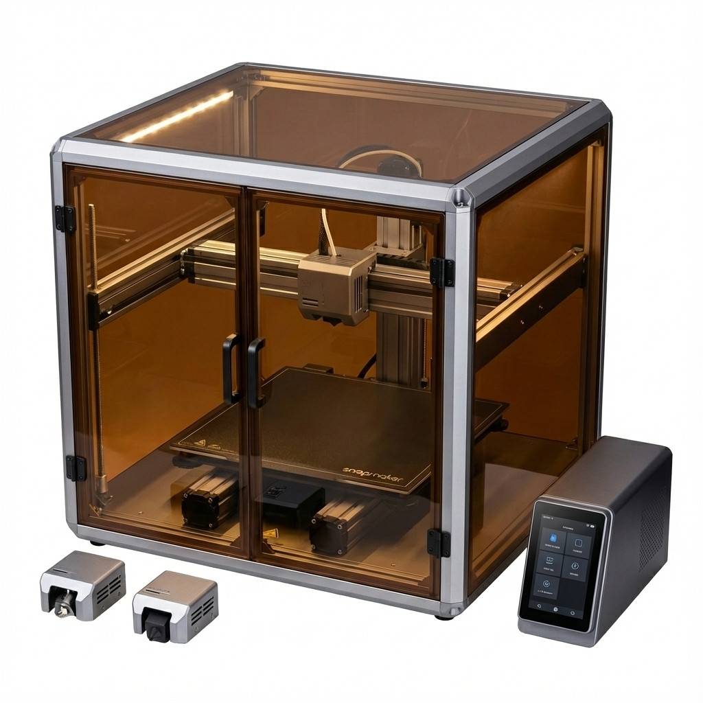3D Snapmaker Artisan 3-in-1 3D Drucker + Laser + CNC Fräse + Gehäuse EU Version & Scanner