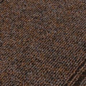 ANRO PASSAT Läufer Braun 67 x 400 cm Meterware Schmutzfangläufer Flur