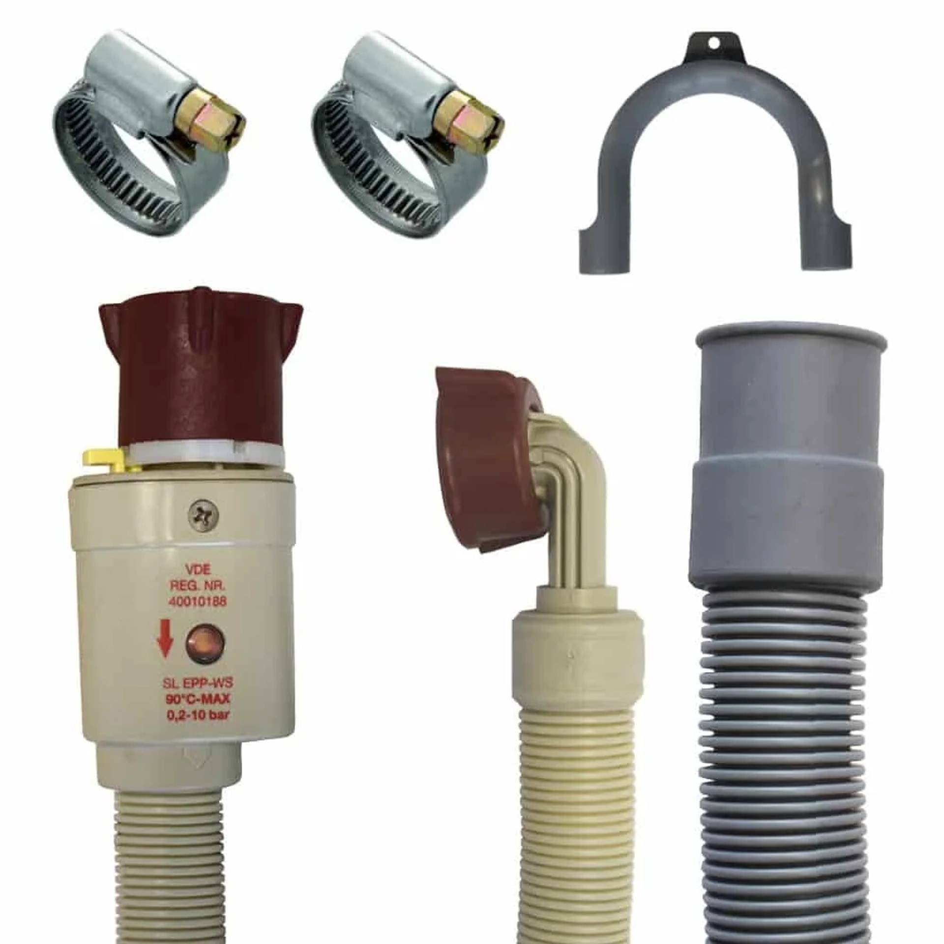 Aquastop Schlauch 1.5m Schlauch Anschluss Set Waschmaschine & Spülmaschine