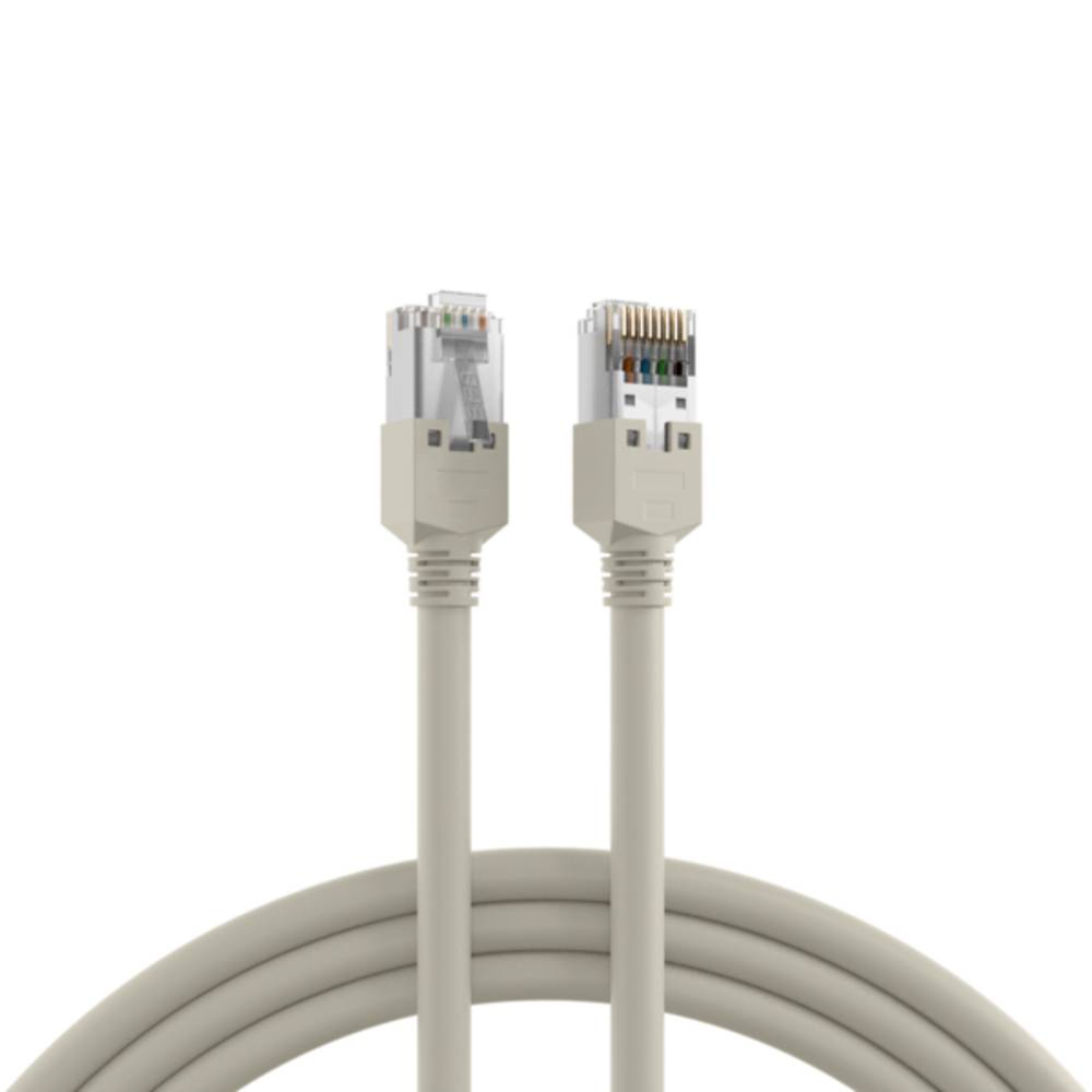 Patchkabel RJ45 Cat.5e S/UTP PVC, Dätwyler 5502 TM11 grau 2m - 1 VPE = 5 Stï¿½ck