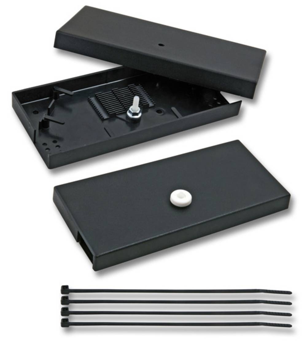 Glasfaser Verteiler LWL Mini-Spleissverteiler Kunststoff, - 1 VPE = 50 Stï¿½ck Spleißverteiler